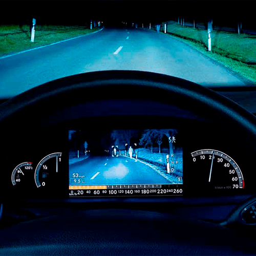 vision nocturna en coches