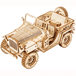 maqueta coche jeep guerra